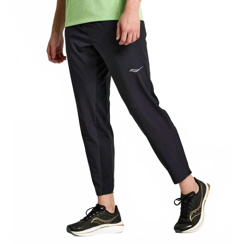 NEW SAUCONY boston pant in black